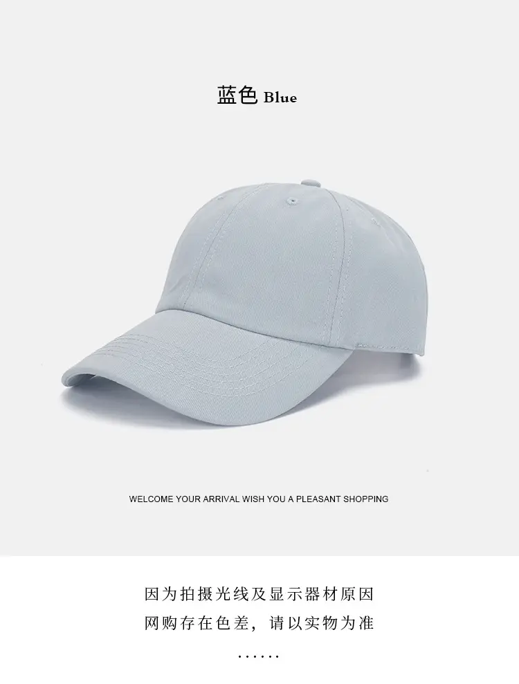 Black Wool Baseball Cap for Men Women Summer Sun Hat — feature 16