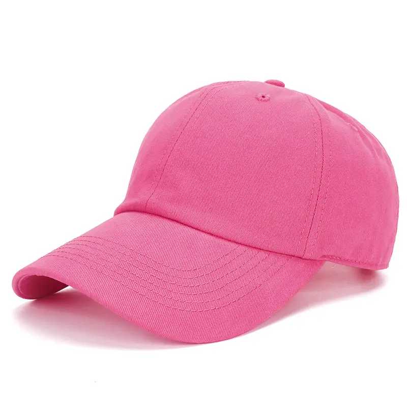 Black Wool Baseball Cap for Men Women Summer Sun Hat - Image 3