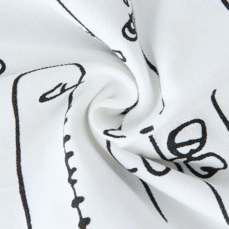 Boys Pure Cotton Printed Summer T-Shirt White - Image 4