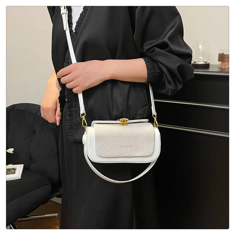 Beige Square Handbag Women 2025 Leather Luggage — feature 17