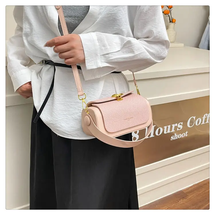 Beige Square Handbag Women 2025 Leather Luggage — feature 20