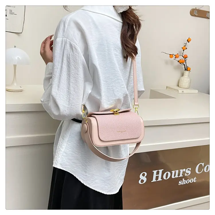 Beige Square Handbag Women 2025 Leather Luggage — feature 22