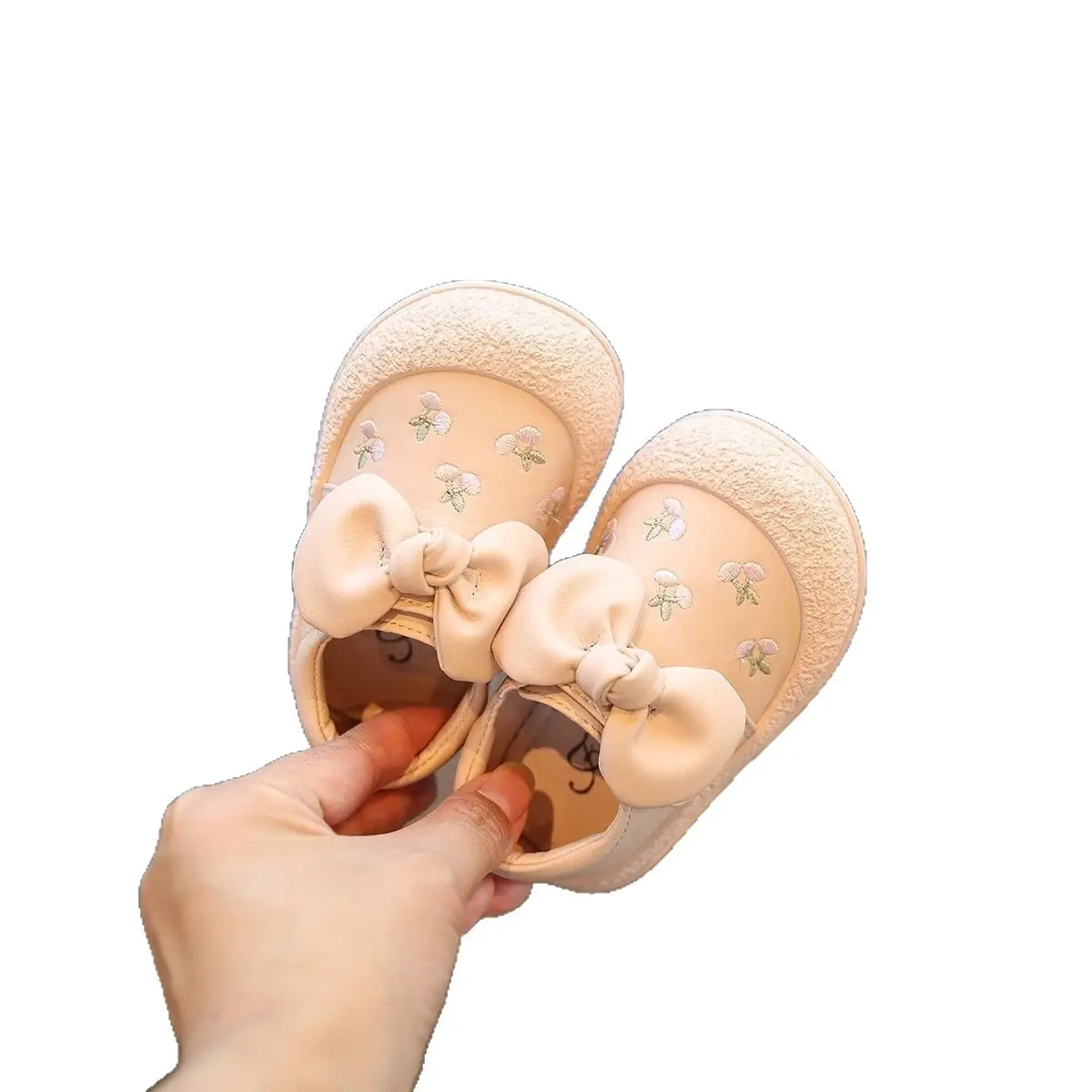 Baby Girl Flats Shoes 1-3Yr Baotou Soft Sole