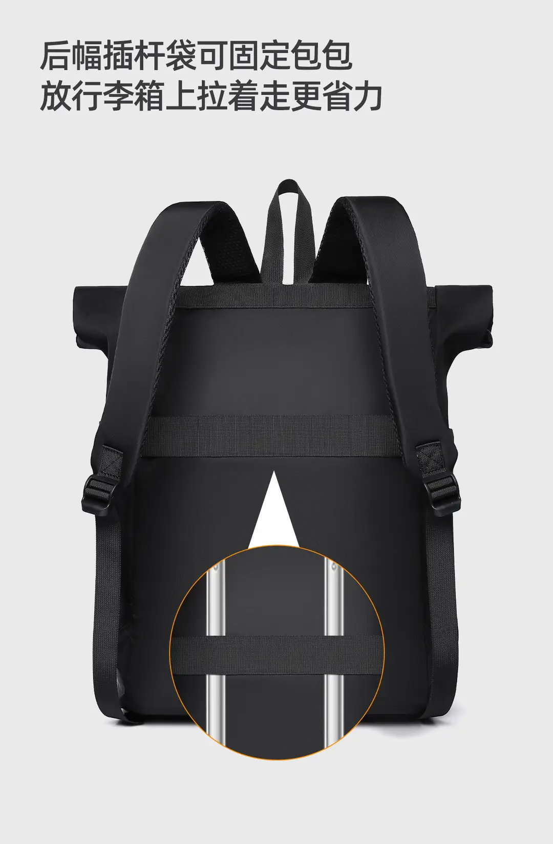 Cross-Border New Backpack 16inch Laptop Backpack Business Trip Travel Bag Commuter Casual Large Capacity School Bag — feature 16