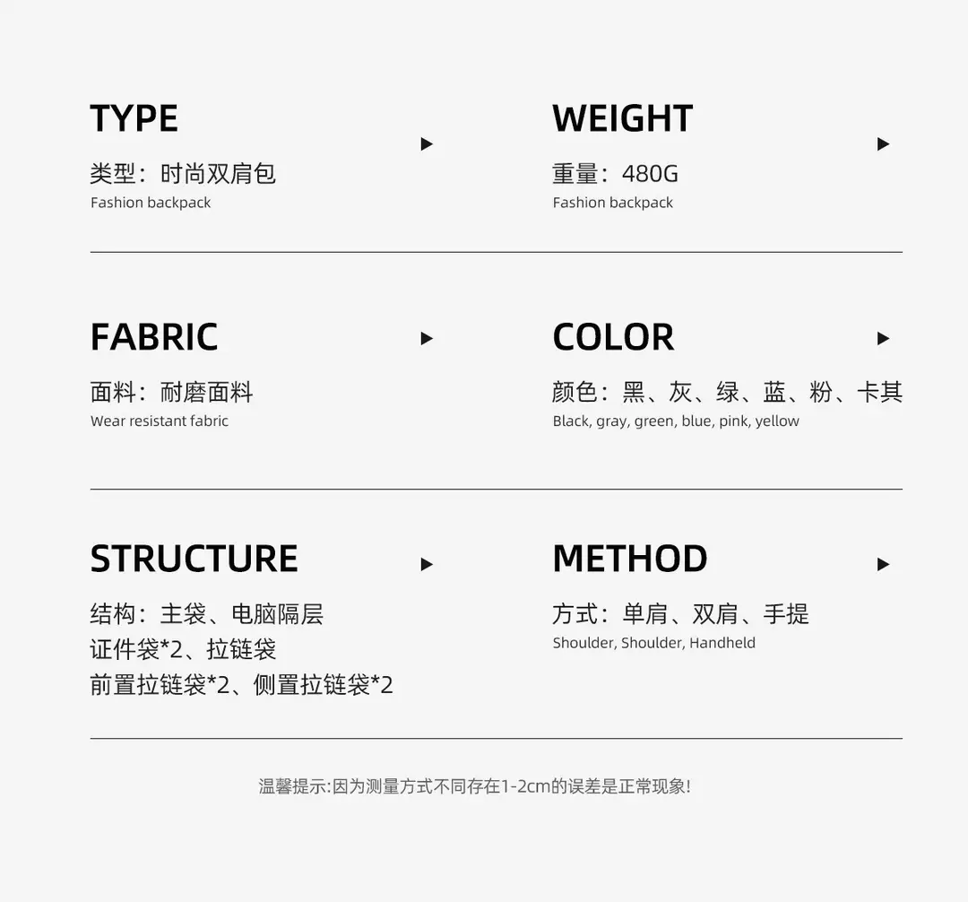 Cross-Border New Backpack 16inch Laptop Backpack Business Trip Travel Bag Commuter Casual Large Capacity School Bag — feature 2