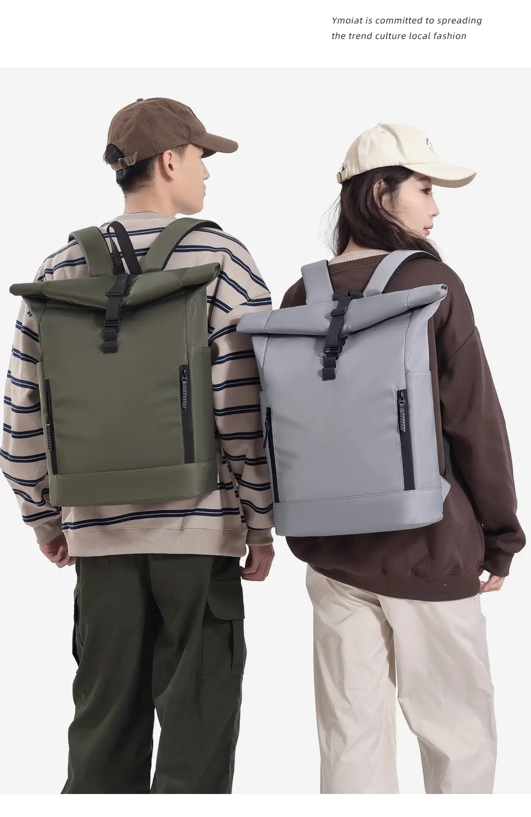 Cross-Border New Backpack 16inch Laptop Backpack Business Trip Travel Bag Commuter Casual Large Capacity School Bag — feature 22