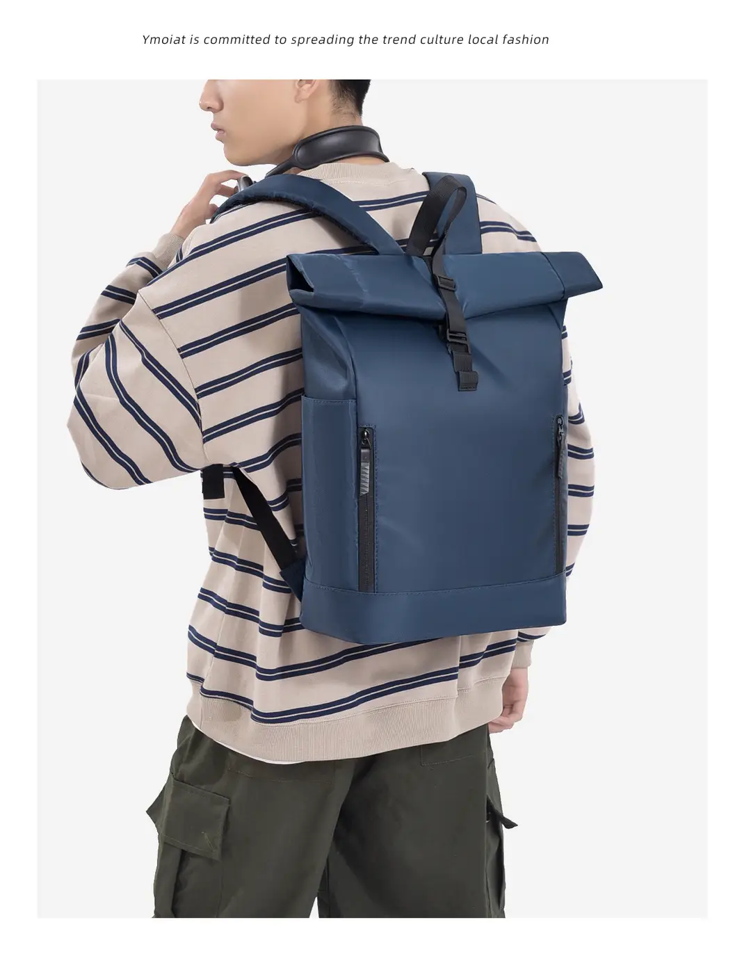 Cross-Border New Backpack 16inch Laptop Backpack Business Trip Travel Bag Commuter Casual Large Capacity School Bag — feature 23