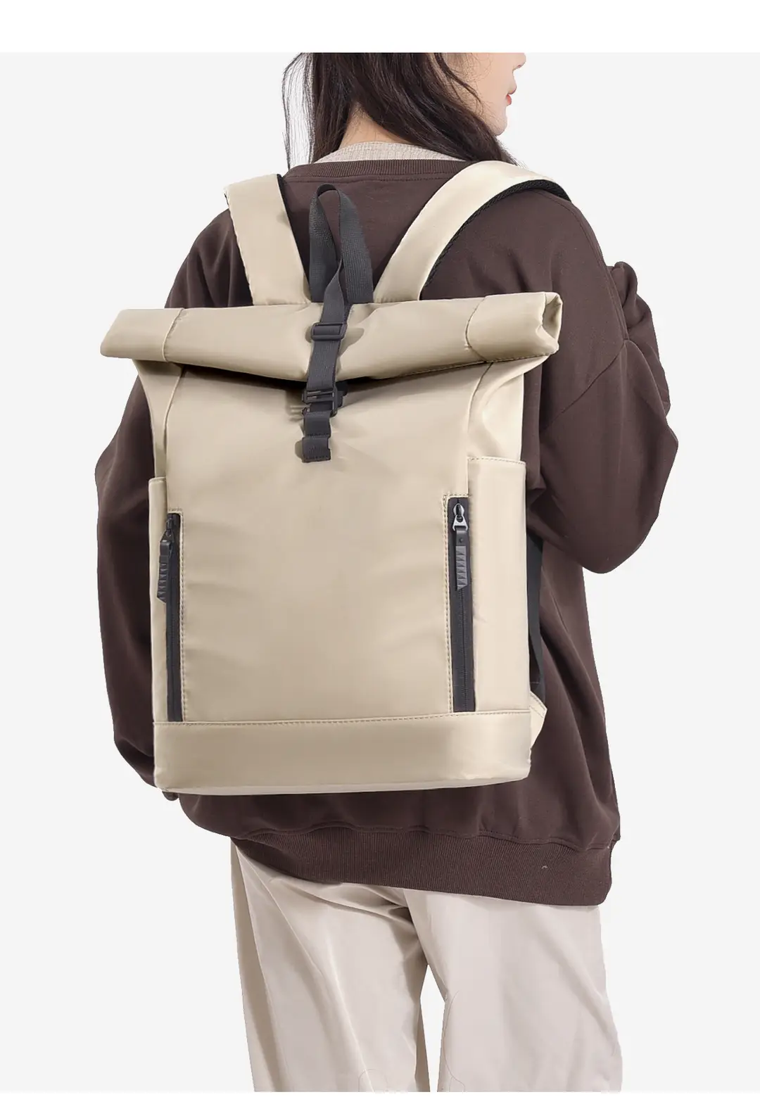 Cross-Border New Backpack 16inch Laptop Backpack Business Trip Travel Bag Commuter Casual Large Capacity School Bag — feature 25