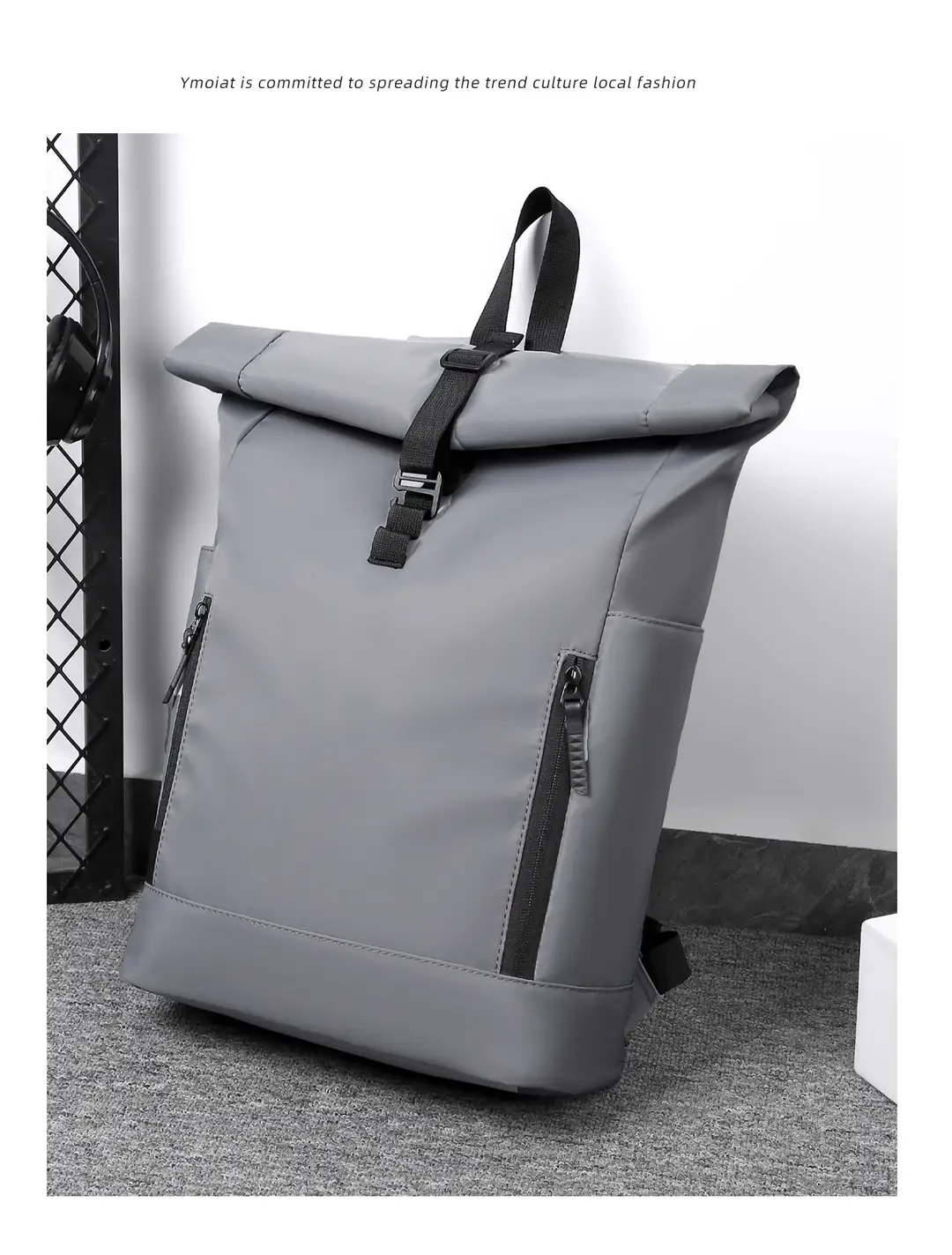 Cross-Border New Backpack 16inch Laptop Backpack Business Trip Travel Bag Commuter Casual Large Capacity School Bag — feature 33