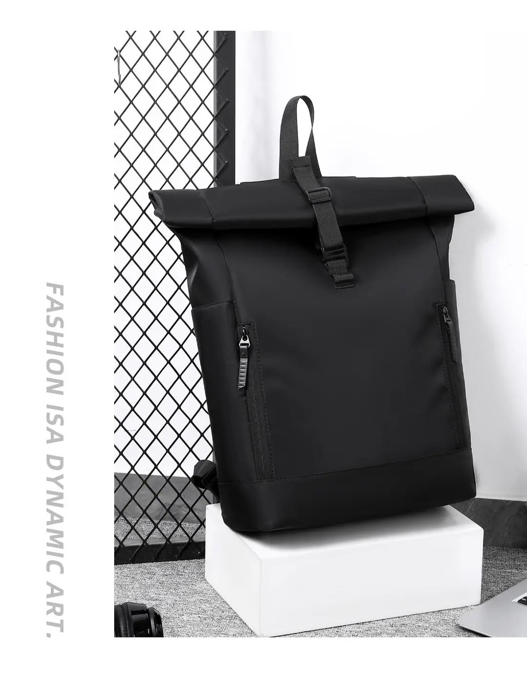 Cross-Border New Backpack 16inch Laptop Backpack Business Trip Travel Bag Commuter Casual Large Capacity School Bag — feature 34