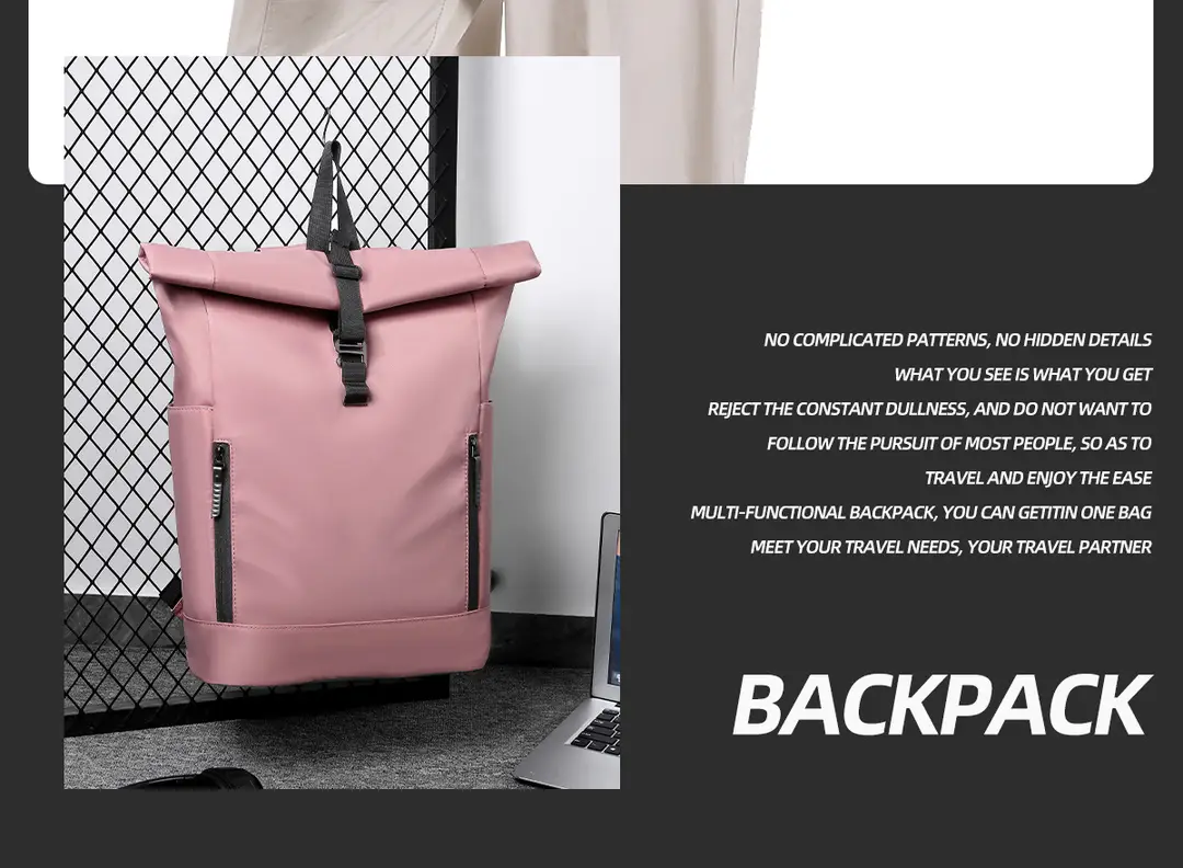 Cross-Border New Backpack 16inch Laptop Backpack Business Trip Travel Bag Commuter Casual Large Capacity School Bag — feature 4