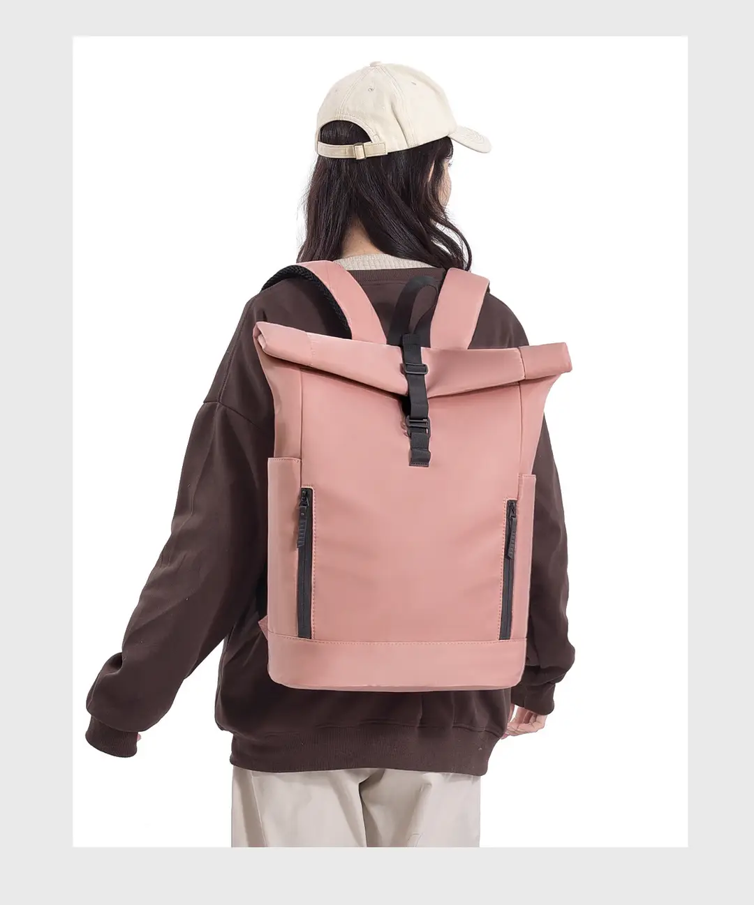 Cross-Border New Backpack 16inch Laptop Backpack Business Trip Travel Bag Commuter Casual Large Capacity School Bag — feature 8