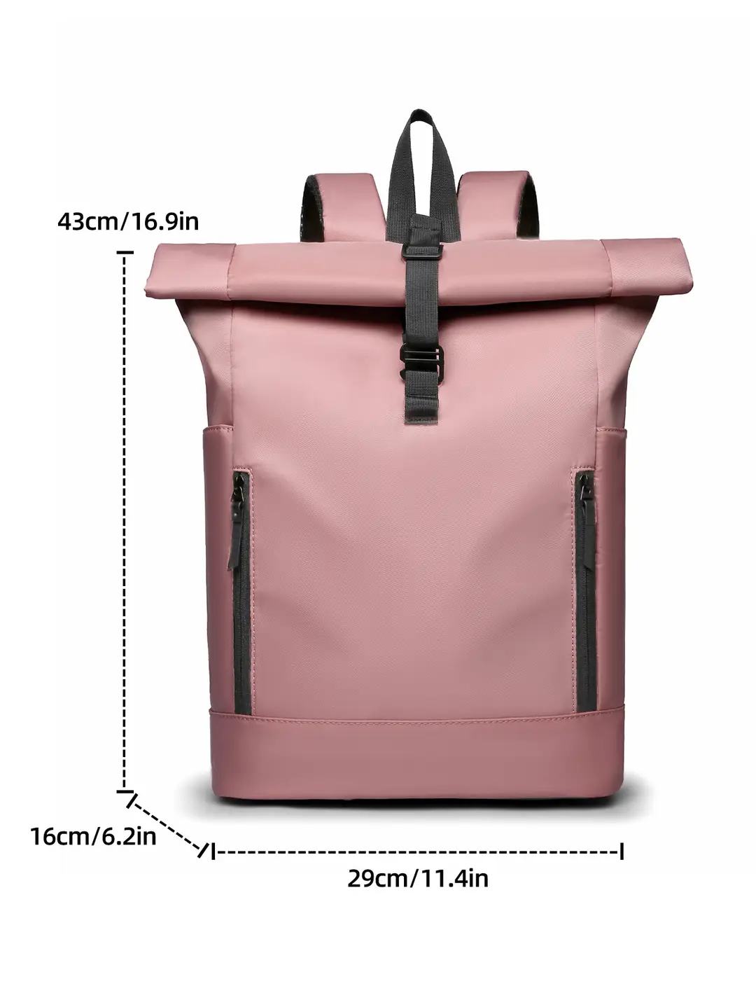 Cross-Border New Backpack 16inch Laptop Backpack Business Trip Travel Bag Commuter Casual Large Capacity School Bag