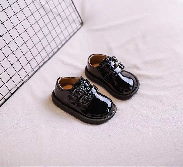 Baby Leather Shoes Black 1-3Yrs Non-Slip — feature 10