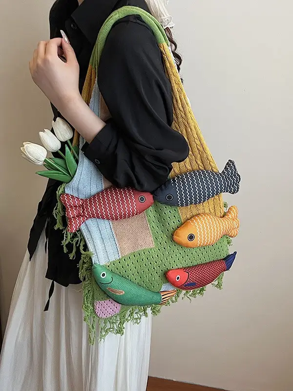 Cartoon Crossbody Bag for Women Summer 2025
