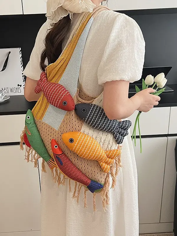 Cartoon Crossbody Bag for Women Summer 2025