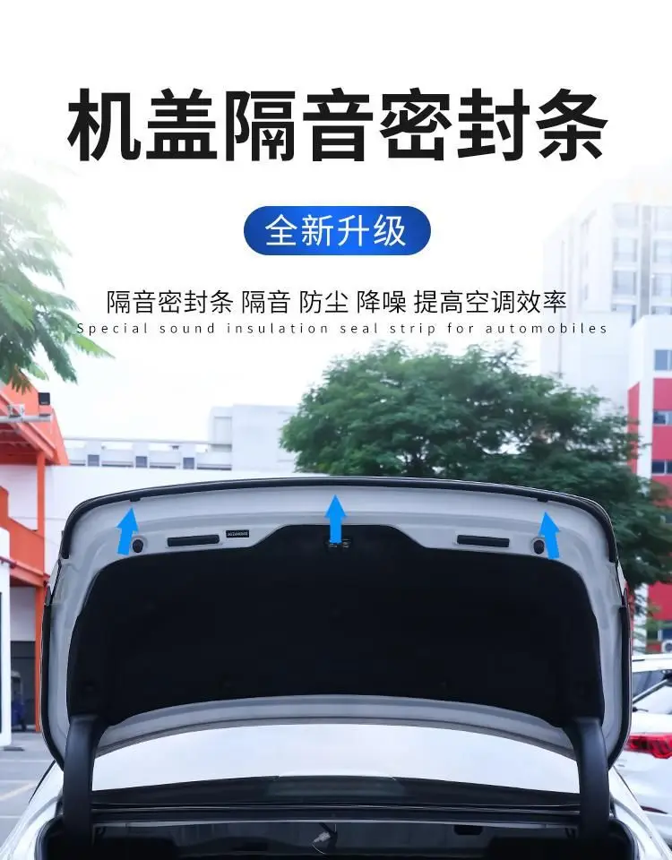 Long Safety System Trunk Seal Strip for Cars — feature 1