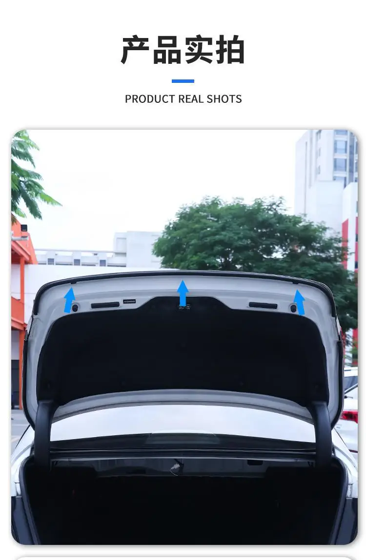 Long Safety System Trunk Seal Strip for Cars — feature 13