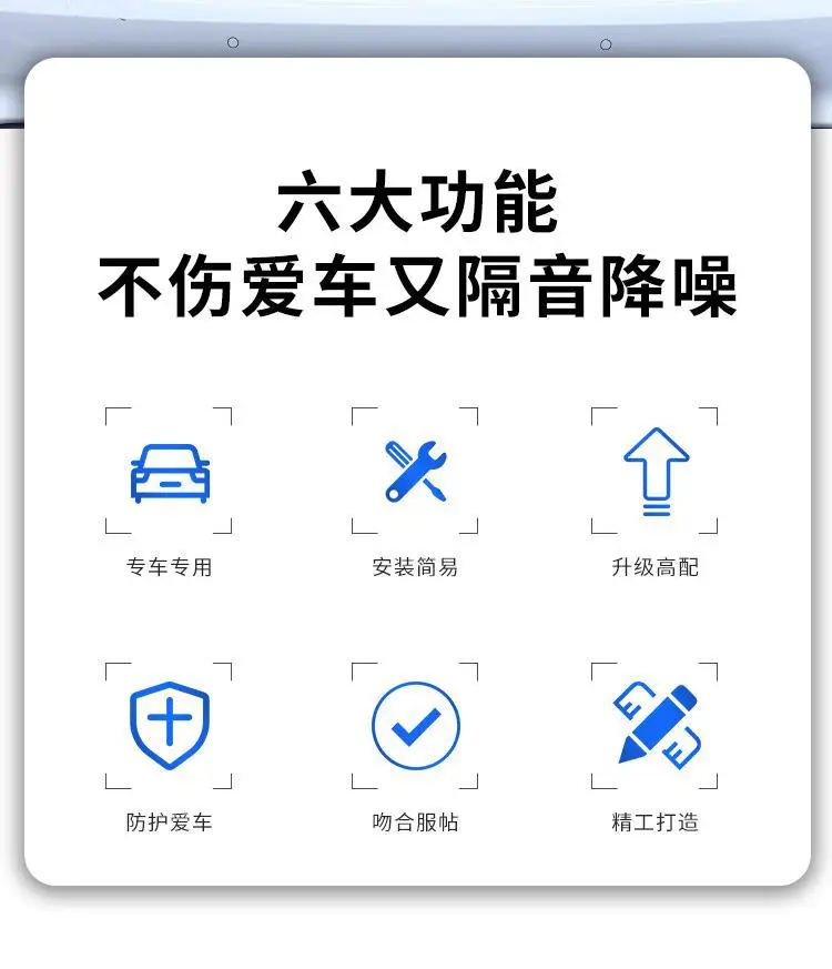 Long Safety System Trunk Seal Strip for Cars — feature 3