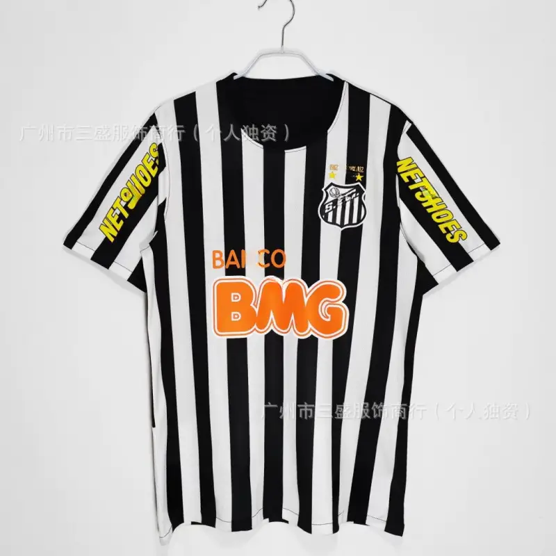 Brazil 2012 Santos Jersey Santos Commemorative Football Uniform No. 11 Neymar Retro White Children's Clothing