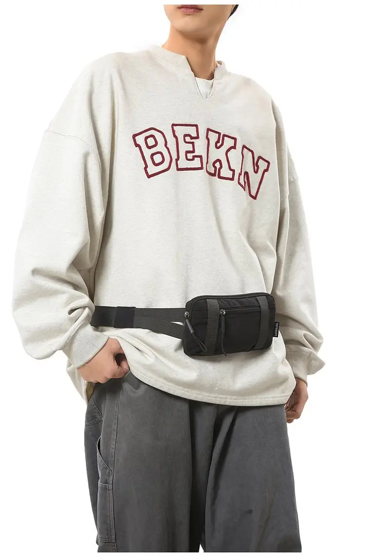 Men's Green Crossbody Bag with Mobile Holder — feature 12