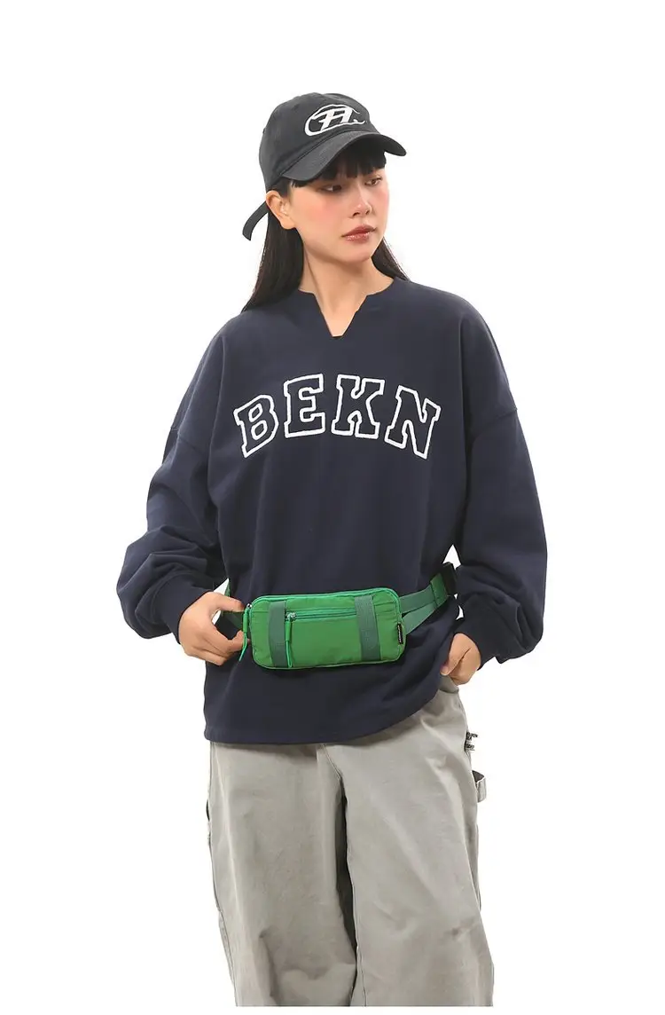 Men's Green Crossbody Bag with Mobile Holder — feature 22