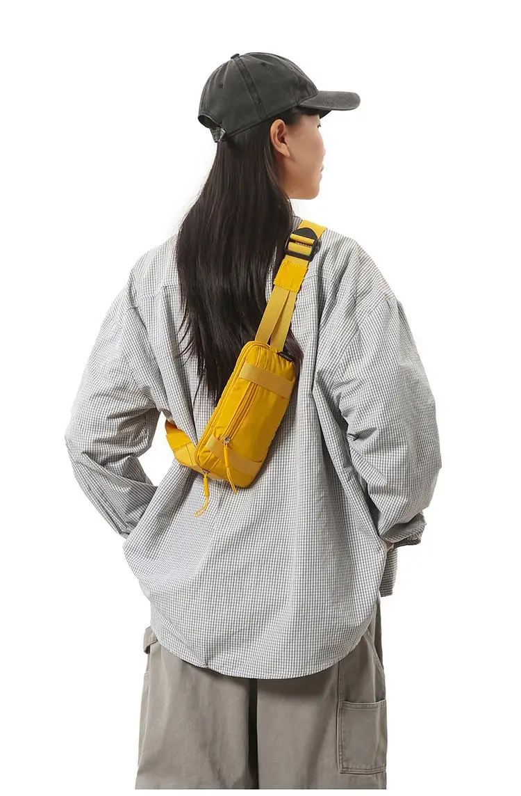 Men's Green Crossbody Bag with Mobile Holder — feature 27