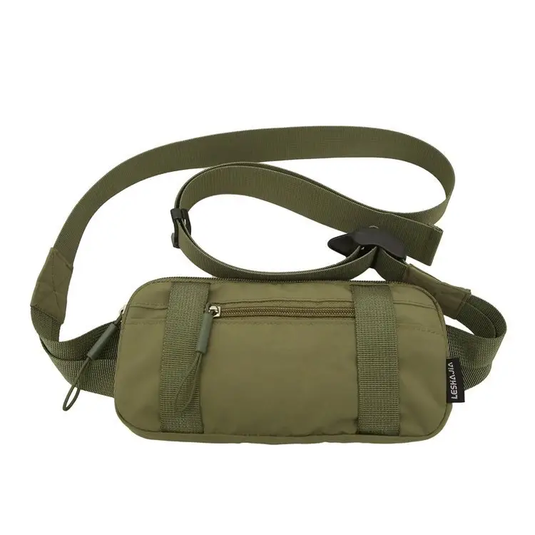 Men's Green Crossbody Bag with Mobile Holder — feature 64
