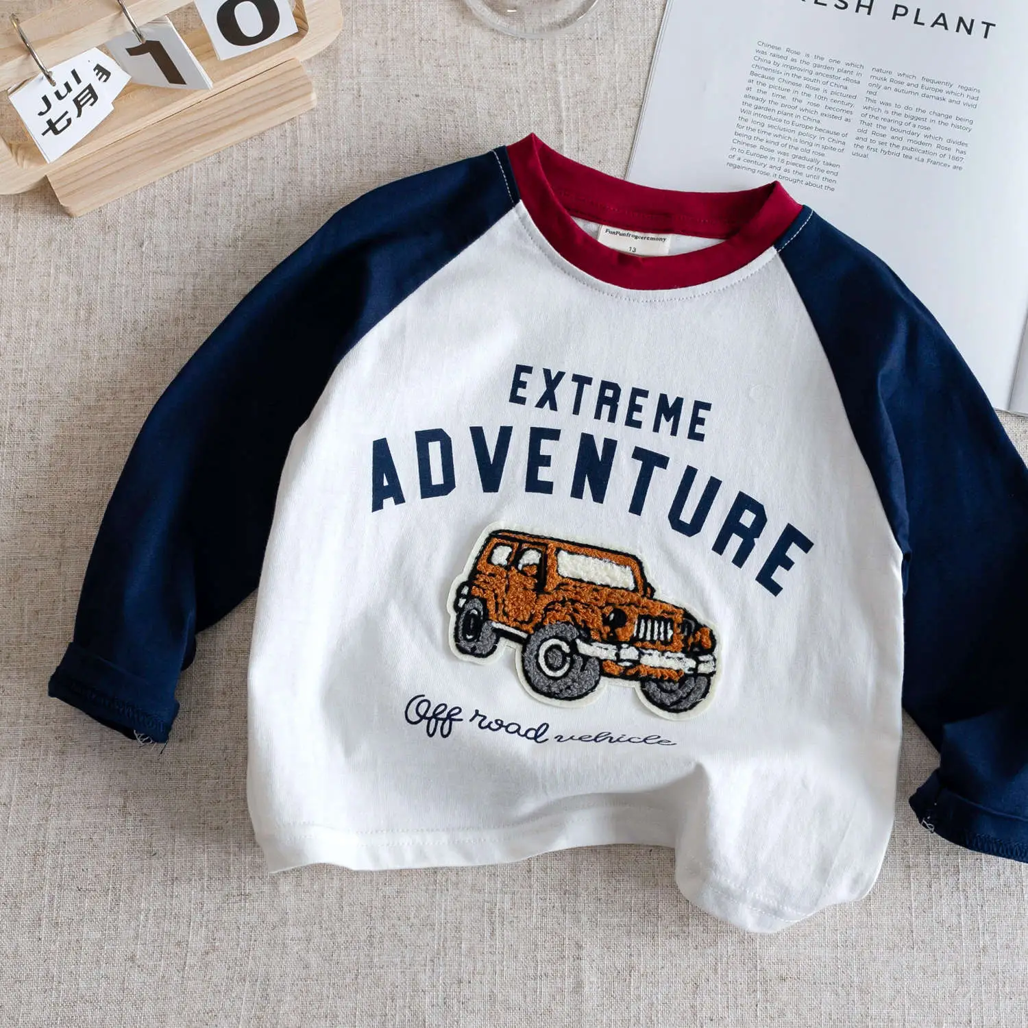 Children's Long Sleeve Cartoon T-Shirts Set 2025 - Image 3