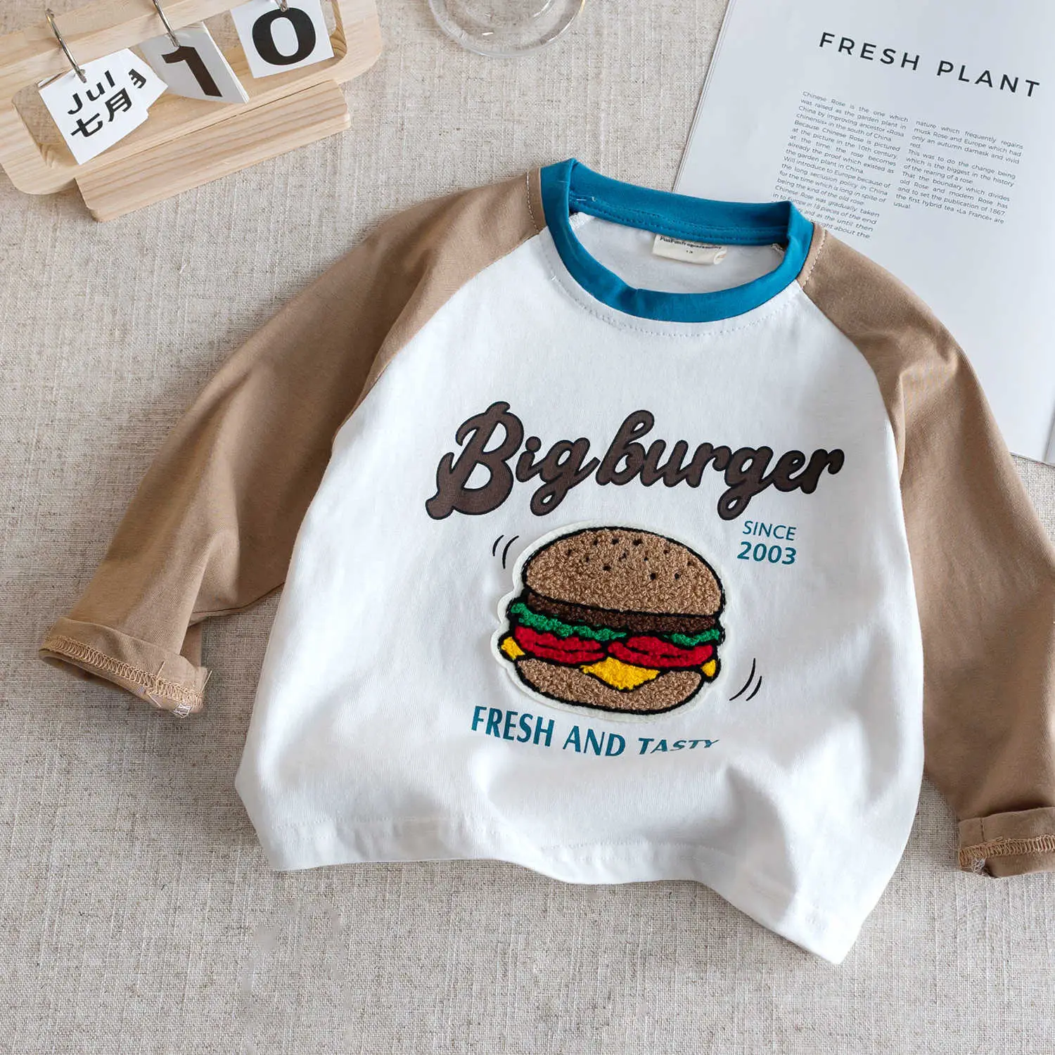 Children's Long Sleeve Cartoon T-Shirts Set 2025 - Image 2