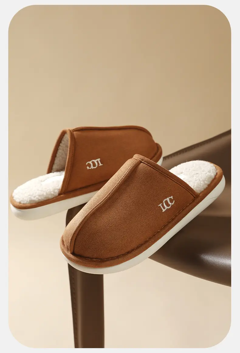 Women Cotton Warm Slippers Autumn Winter Non Slip — feature 3