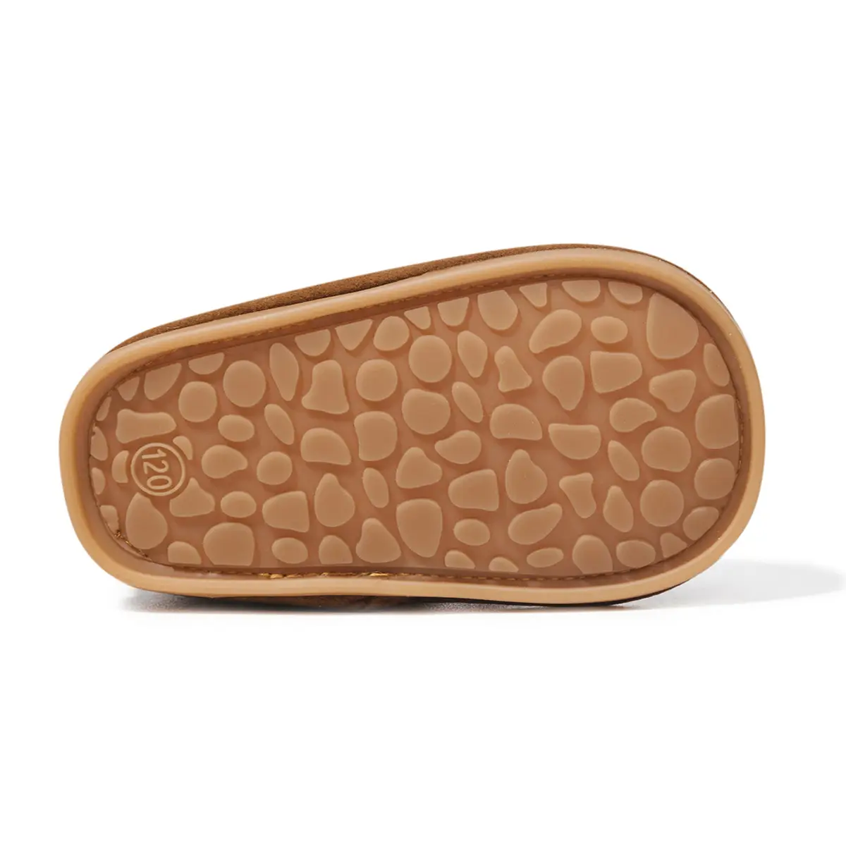 Brown Suede Lace-Up Baby Boots 0-1Yr Non-Slip — feature 5