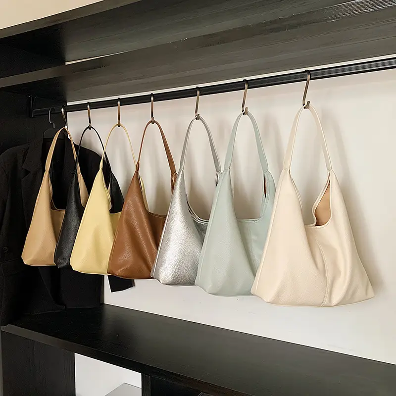 Women's Large Capacity Bucket Bag with Multiple Colors - Image 8