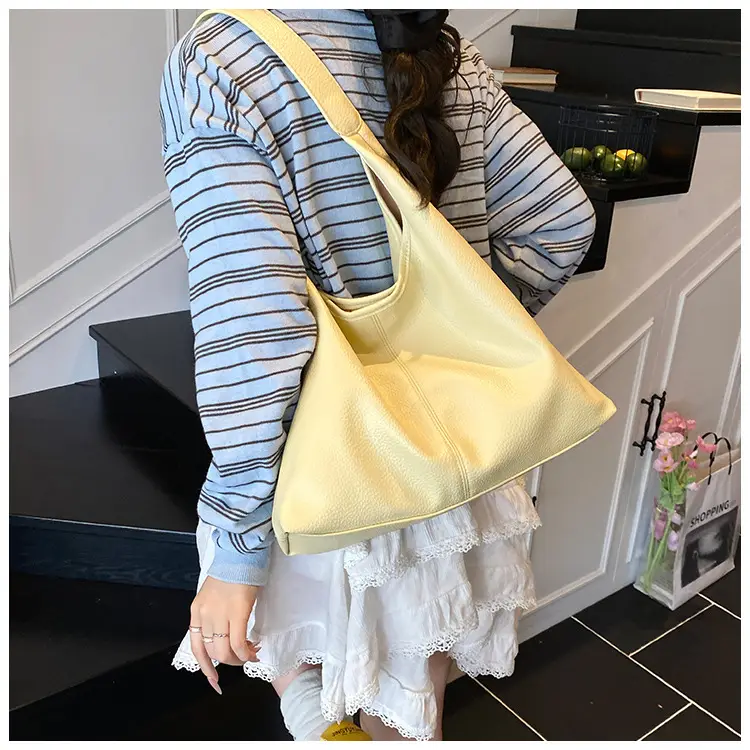Women's Large Capacity Bucket Bag with Multiple Colors — feature 20