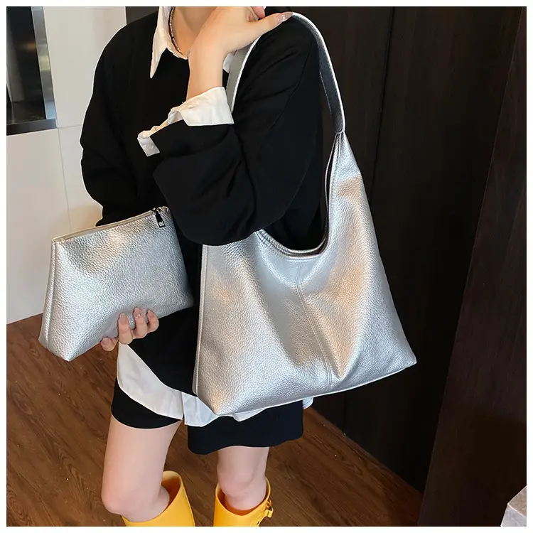 Women's Large Capacity Bucket Bag with Multiple Colors — feature 22