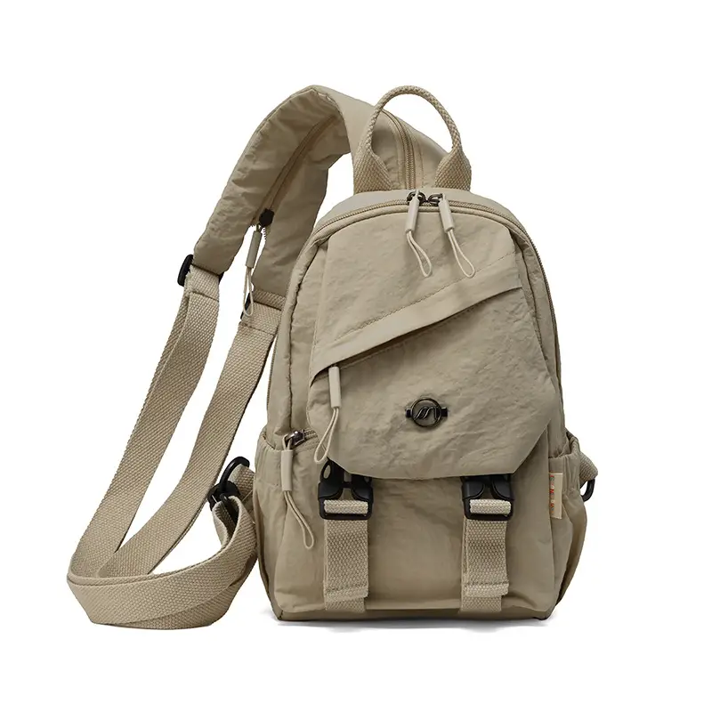 Japanese Style Backpack Yellow Pink Single Shoulder Crossbody - Image 10