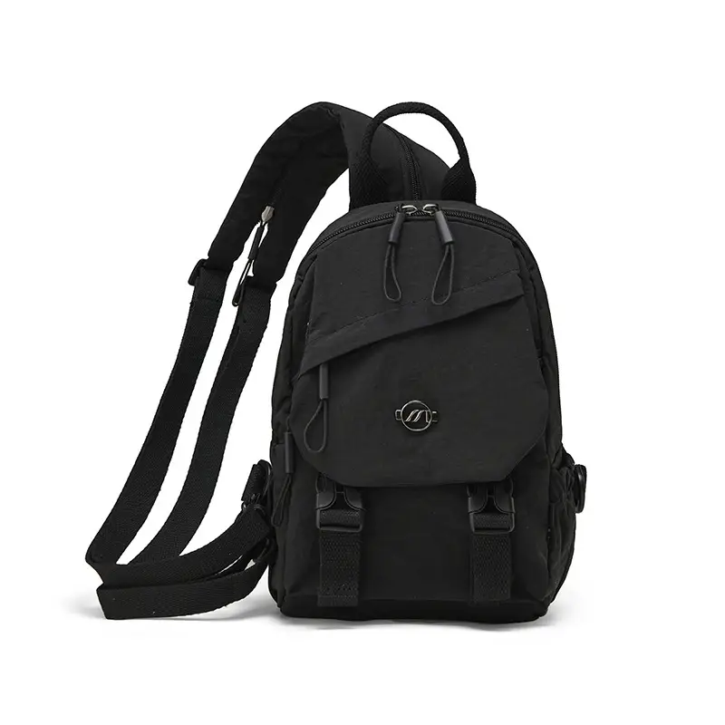 Japanese Style Backpack Yellow Pink Single Shoulder Crossbody - Image 4