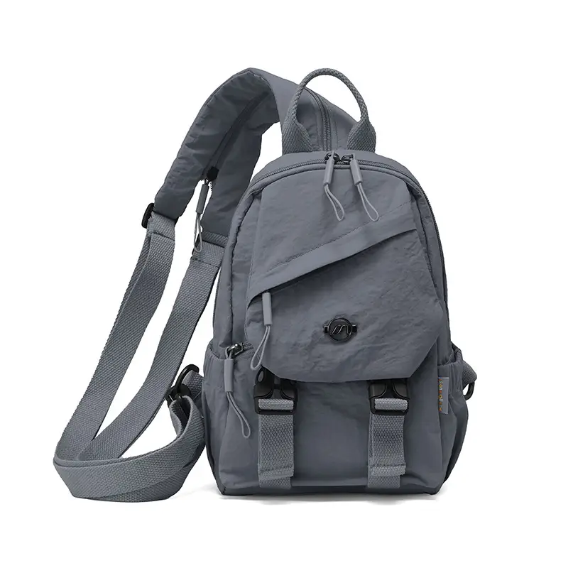 Japanese Style Backpack Yellow Pink Single Shoulder Crossbody - Image 5