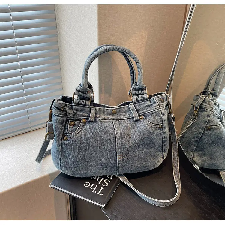 Denim Crossbody Bag Large Capacity 2026 — feature 11