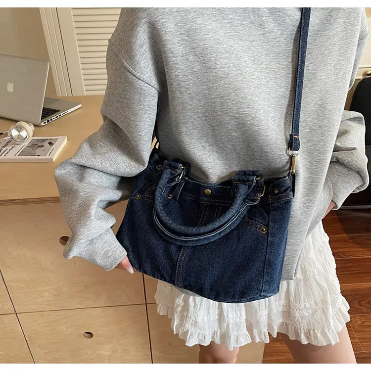 Denim Crossbody Bag Large Capacity 2026 — feature 22