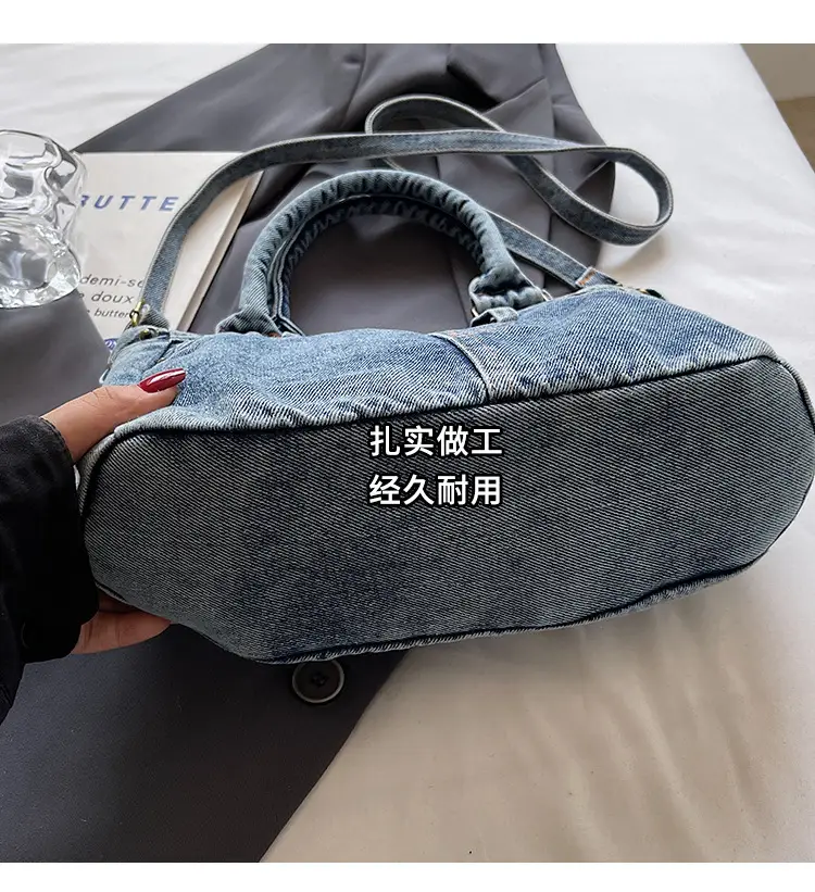 Denim Crossbody Bag Large Capacity 2026 — feature 6