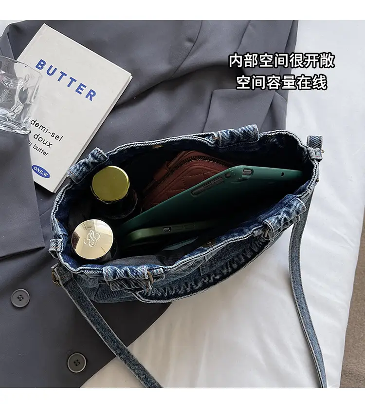 Denim Crossbody Bag Large Capacity 2026 — feature 7