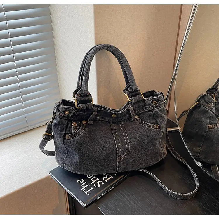 Denim Crossbody Bag Large Capacity 2026 — feature 9