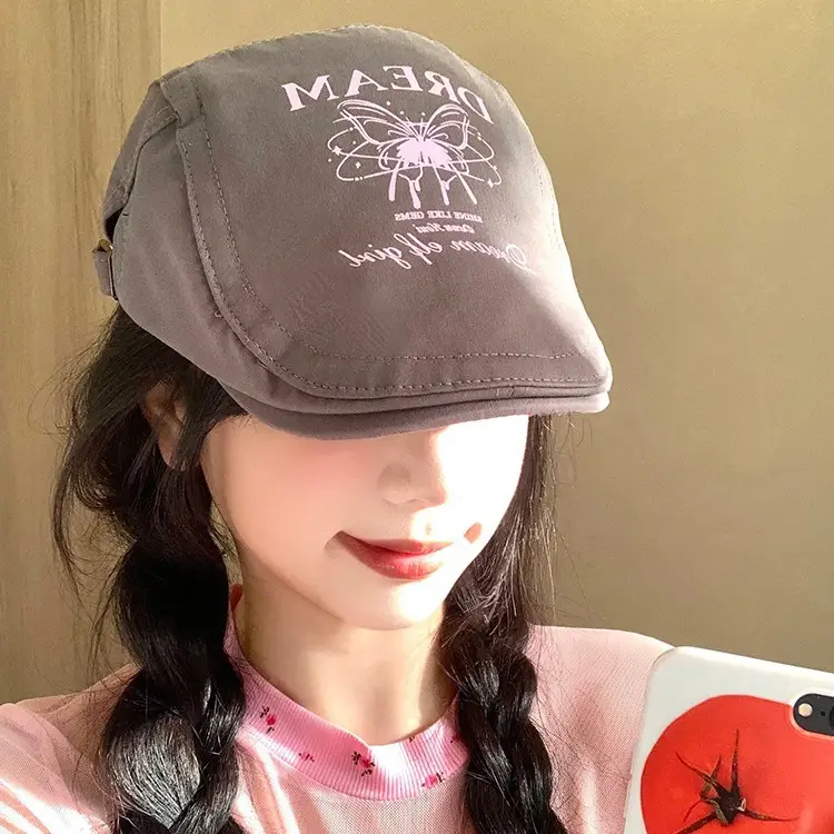 Women Dream All Girl Butterfly Cap Black - Image 5