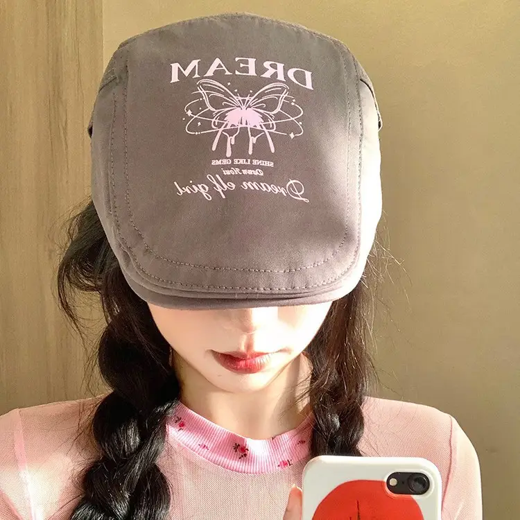 Women Dream All Girl Butterfly Cap Black - Image 6