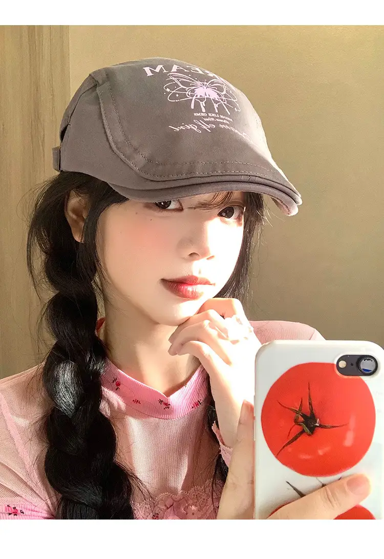 Women Dream All Girl Butterfly Cap Black — feature 5