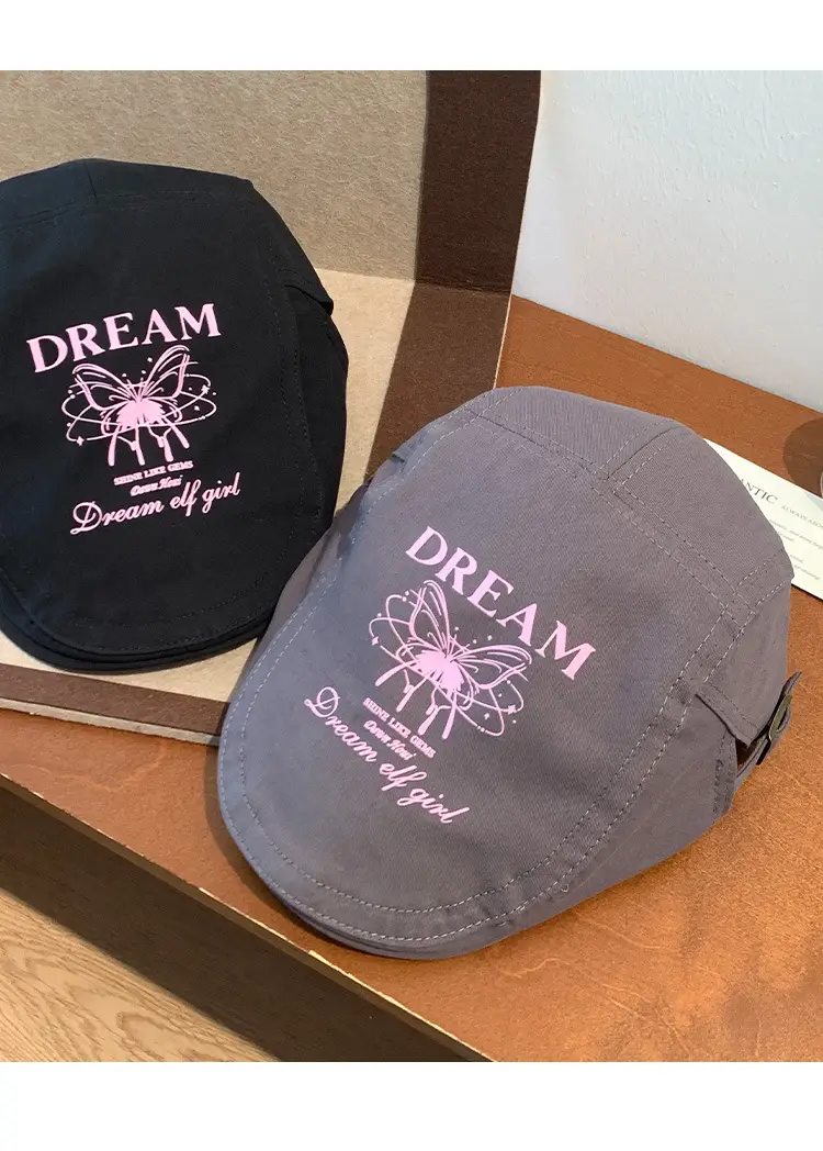 Women Dream All Girl Butterfly Cap Black — feature 8