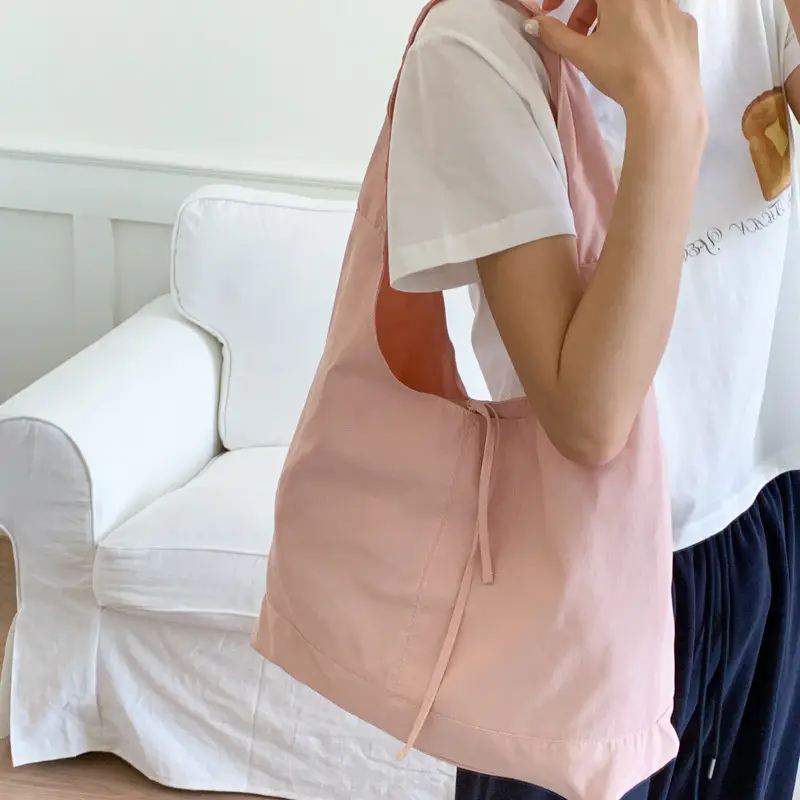 Pink Minimalist Shoulder Bag for Women - Image 7