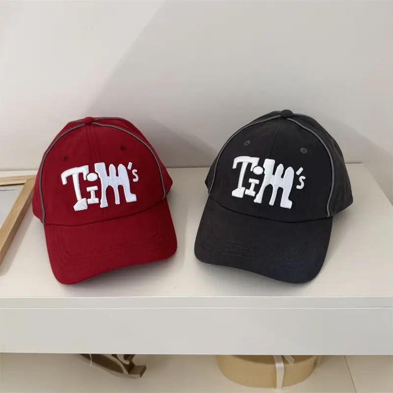 Trendy Blue Embroidered Women Cap New Spring Summer - Image 8