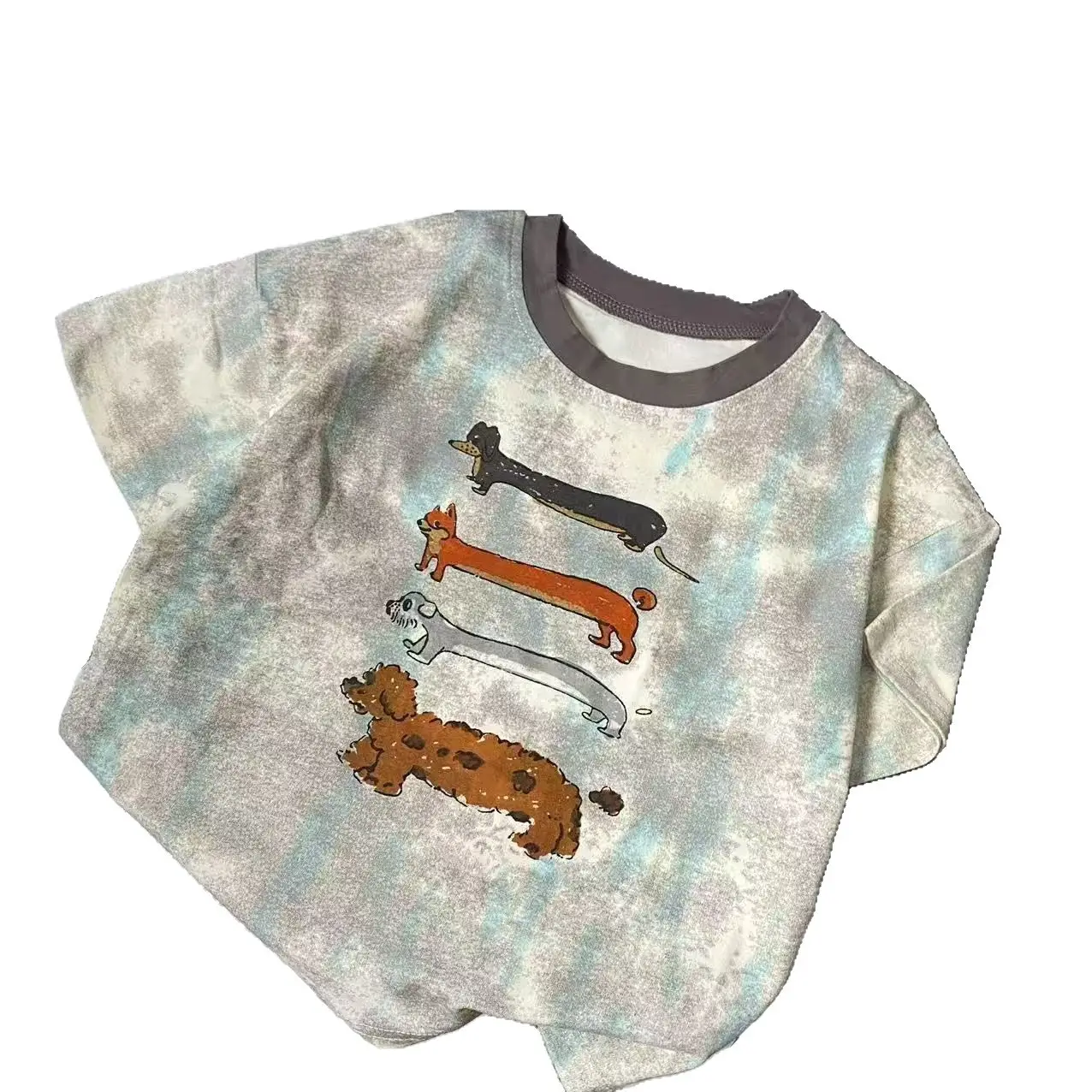Kids Korean Style Short Sleeve T-Shirt 2025 Summer - Image 5